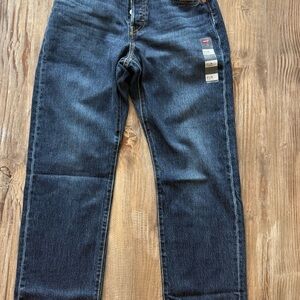 Levi’s 501 Curve Stretch Women’s Jeans 27x30 Dark Wash High Rise NWT